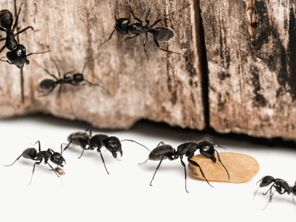 group of carpenter ants